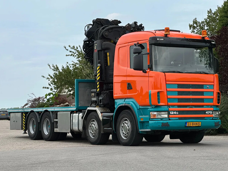 Scania R124-470 8X4!! HIAB70TM/FLY-JIB!!WINCH/LIER!!TOP!! - 크레인 트럭 : 사진 2 Scania R124-470 8X4!! HIAB70TM/FLY-JIB!!WINCH/LIER!!TOP!! - 크레인 트럭 : 사진 2