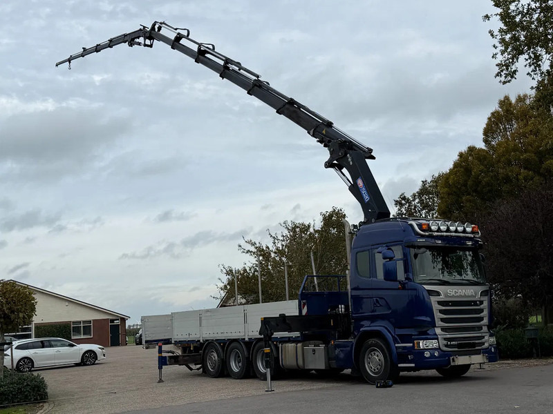 Scania R450 8X4 TRIPLE !!EURO6!! 50TM/JIB/!!TOP!!ROOF/DACH/MONTAGE!!MANUTENTION!! CRANE!!GRUE!! - 크레인 트럭 : 사진 1 Scania R450 8X4 TRIPLE !!EURO6!! 50TM/JIB/!!TOP!!ROOF/DACH/MONTAGE!!MANUTENTION!! CRANE!!GRUE!! - 크레인 트럭 : 사진 1