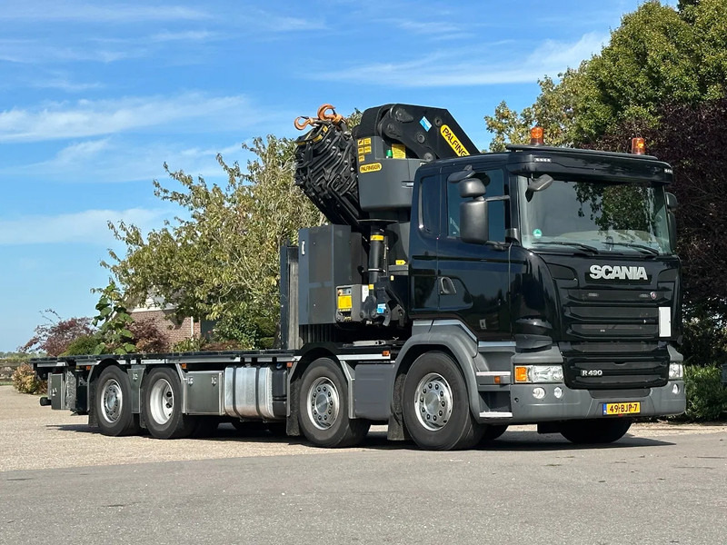 Scania R490 PALFINGER 92TM!! 2017!!ONLY 66TKM!!!NEW!! - 크레인 트럭 : 사진 2 Scania R490 PALFINGER 92TM!! 2017!!ONLY 66TKM!!!NEW!! - 크레인 트럭 : 사진 2