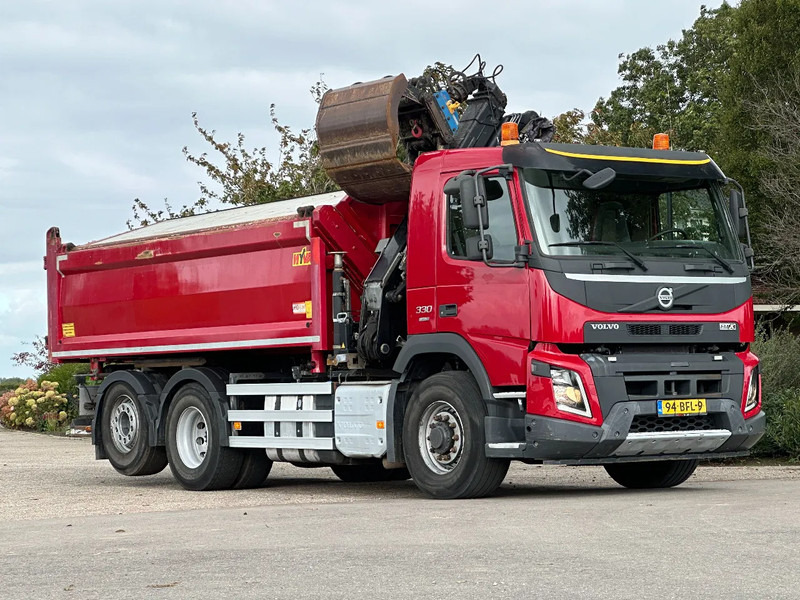 Volvo FMX 330 EURO6!!6X4!!VOORAS AANGEDREVEN!!Z-Kraan/KIPPER!! - 덤프트럭, 크레인 트럭 : 사진 5 Volvo FMX 330 EURO6!!6X4!!VOORAS AANGEDREVEN!!Z-Kraan/KIPPER!! - 덤프트럭, 크레인 트럭 : 사진 5