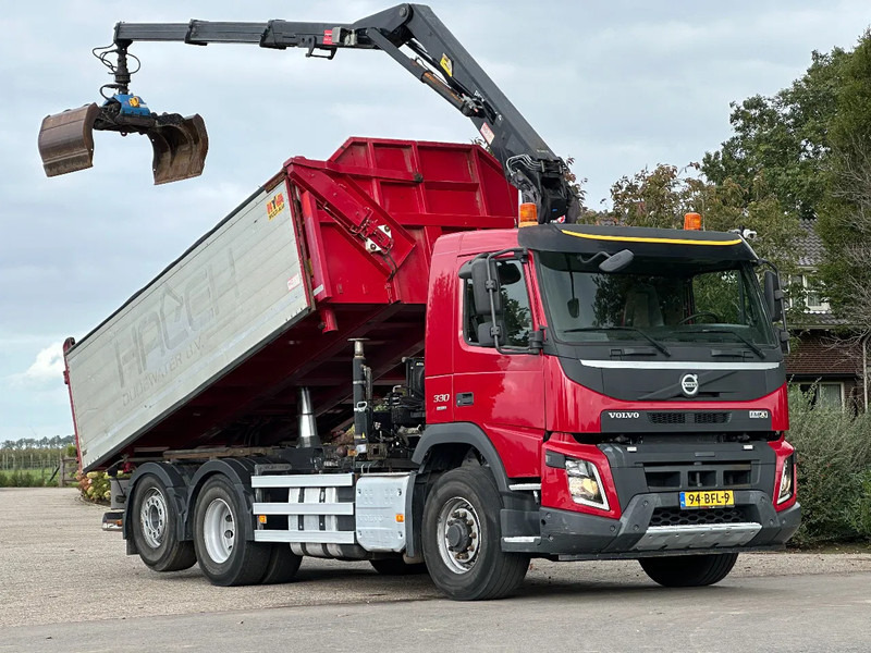 Volvo FMX 330 EURO6!!6X4!!VOORAS AANGEDREVEN!!Z-Kraan/KIPPER!! - 덤프트럭, 크레인 트럭 : 사진 4 Volvo FMX 330 EURO6!!6X4!!VOORAS AANGEDREVEN!!Z-Kraan/KIPPER!! - 덤프트럭, 크레인 트럭 : 사진 4