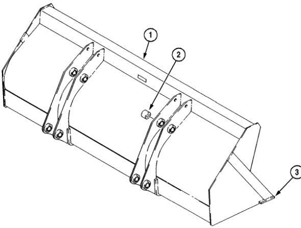 Case 141793A1 - 로더 버킷 : 사진 2 Case 141793A1 - 로더 버킷 : 사진 2