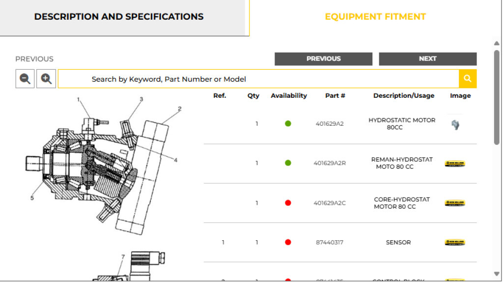 Case 401629A2R - 유압 모터 건설기계 용 : 사진 1 Case 401629A2R - 유압 모터 건설기계 용 : 사진 1