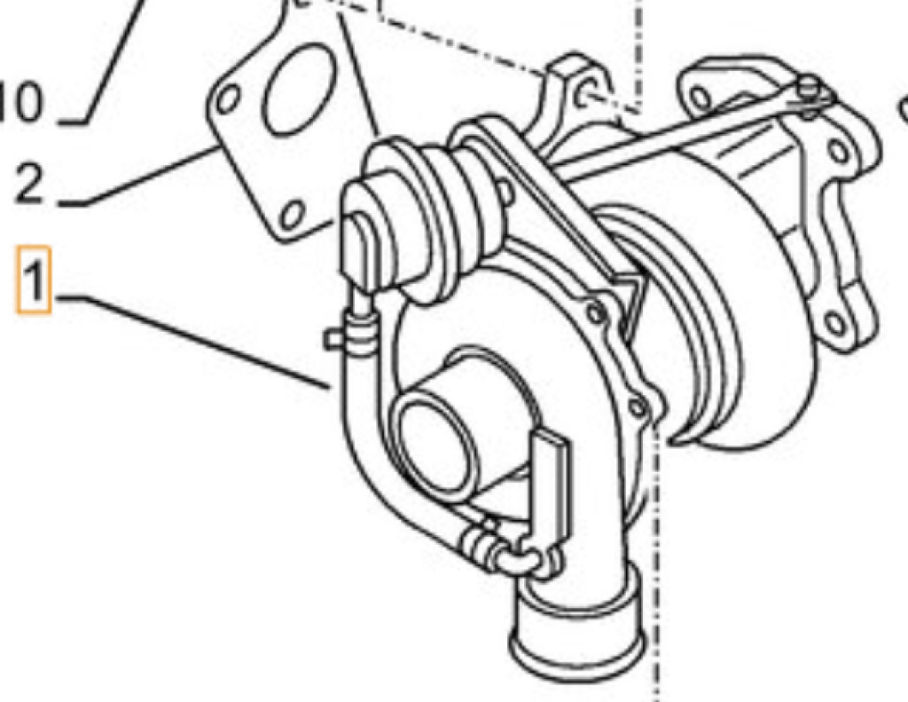 Case 47489786R - 터보 건설기계 용 : 사진 1 Case 47489786R - 터보 건설기계 용 : 사진 1