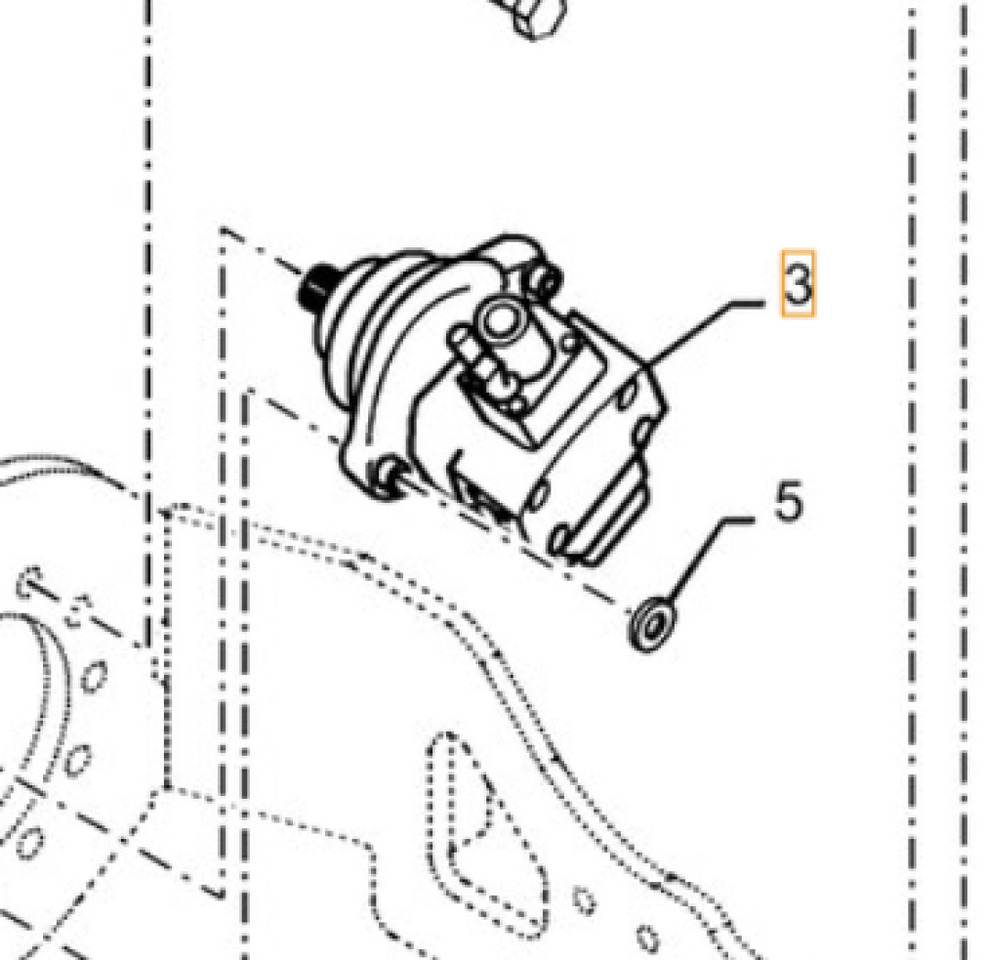 Case 48180421 - 유압 모터 농업용 기계 용 : 사진 1 Case 48180421 - 유압 모터 농업용 기계 용 : 사진 1