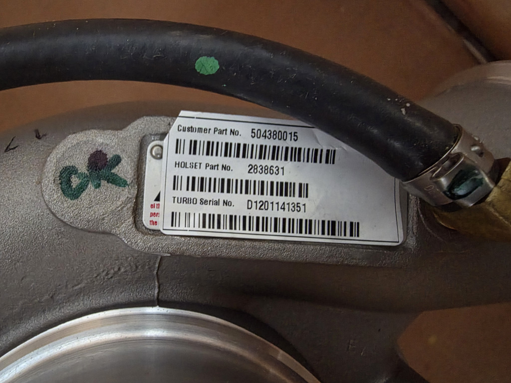 Case 504380015 - 터보 건설기계 용 : 사진 3 Case 504380015 - 터보 건설기계 용 : 사진 3