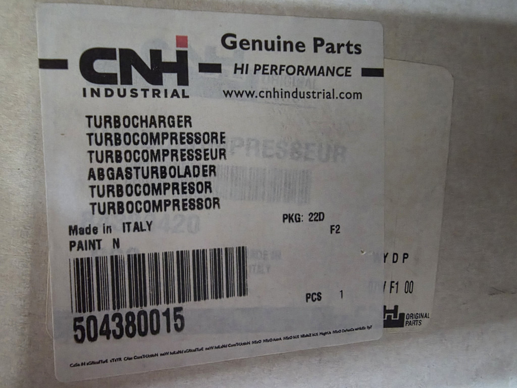 Case 504380015 - 터보 건설기계 용 : 사진 4 Case 504380015 - 터보 건설기계 용 : 사진 4