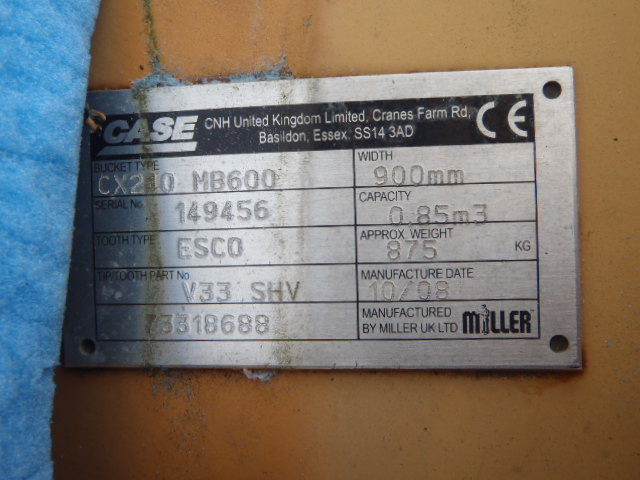 Case 73318688 - 47627468 - 버킷 건설기계 용 : 사진 1 Case 73318688 - 47627468 - 버킷 건설기계 용 : 사진 1