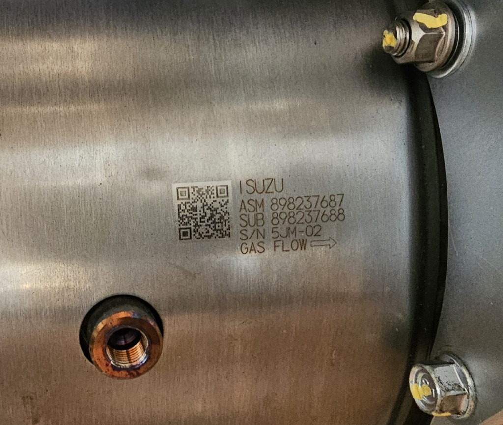 Case KTH14280 - 47921174 - 머플러 건설기계 용 : 사진 2 Case KTH14280 - 47921174 - 머플러 건설기계 용 : 사진 2