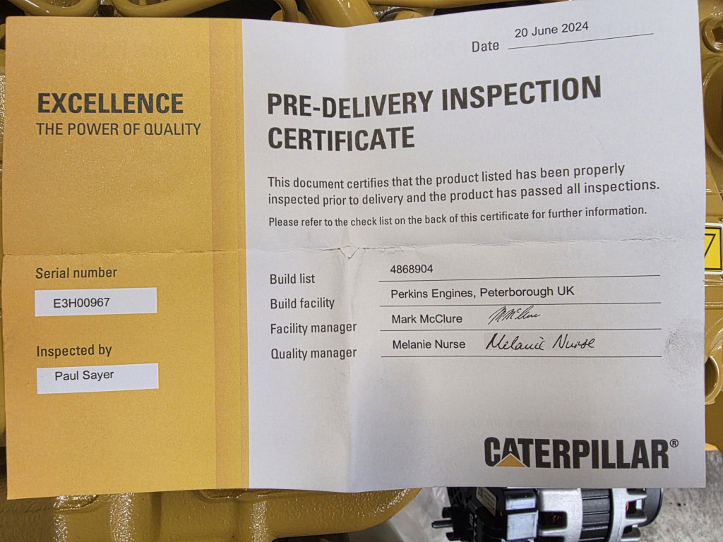 Caterpillar 4868904 - 엔진 건설기계 용 : 사진 1 Caterpillar 4868904 - 엔진 건설기계 용 : 사진 1