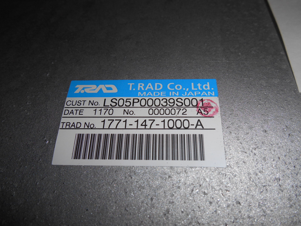 Kobelco LS05P00039F1 - LS05P00039F3 - 라디에이터 건설기계 용 : 사진 3 Kobelco LS05P00039F1 - LS05P00039F3 - 라디에이터 건설기계 용 : 사진 3