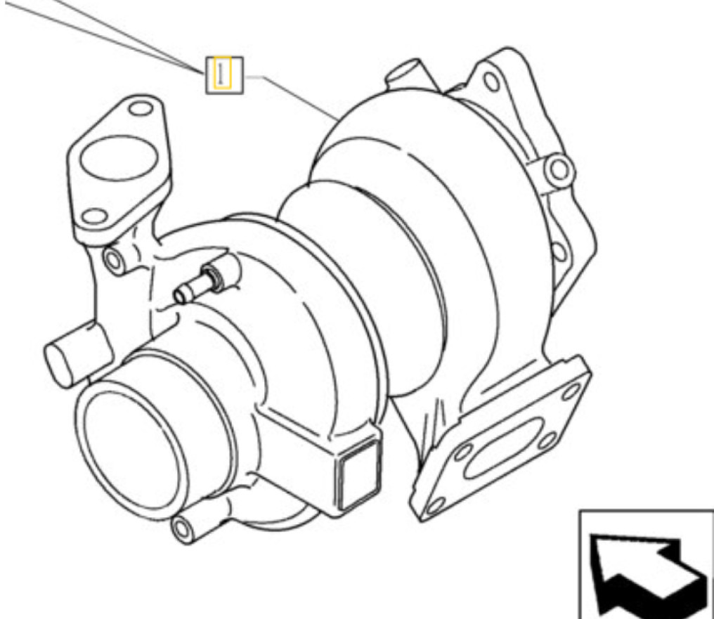 New Holland VA4933500701 - VA4933500730 - 터보 건설기계 용 : 사진 1 New Holland VA4933500701 - VA4933500730 - 터보 건설기계 용 : 사진 1