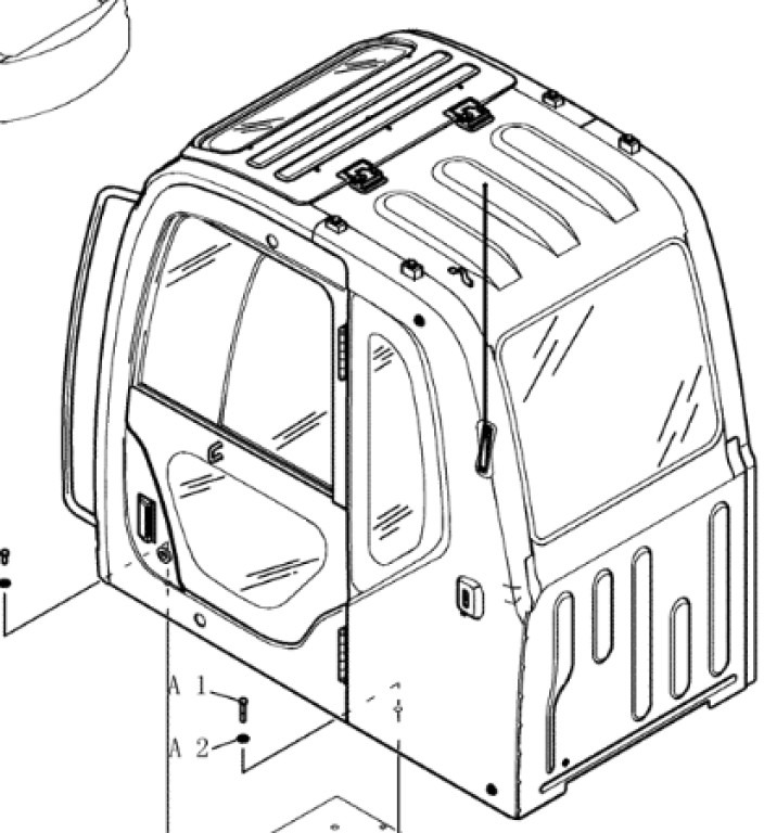 New Holland YN02C00134P1 - YN02C00154F1 - 운전실 농업용 기계 용 : 사진 1 New Holland YN02C00134P1 - YN02C00154F1 - 운전실 농업용 기계 용 : 사진 1
