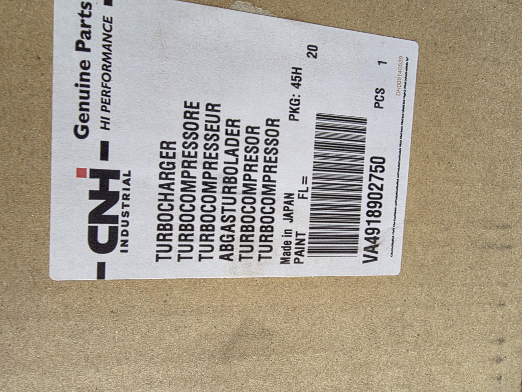 New Holland va4918902750 - 터보 건설기계 용 : 사진 2 New Holland va4918902750 - 터보 건설기계 용 : 사진 2