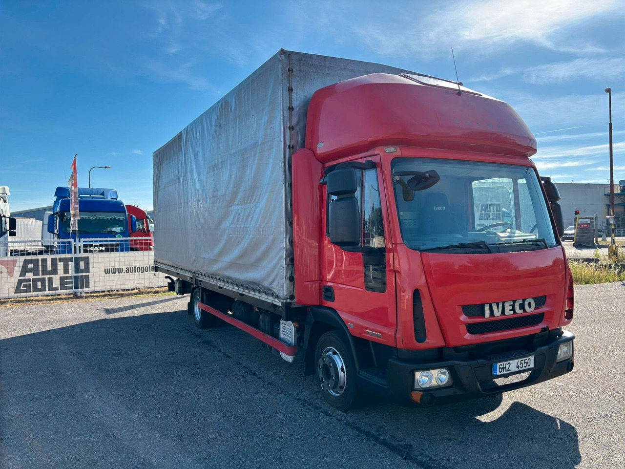 Iveco EuroCargo 75E16 - 커튼 사이드 밴 : 사진 2 Iveco EuroCargo 75E16 - 커튼 사이드 밴 : 사진 2