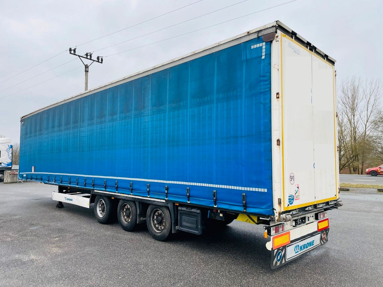Krone SD MEGA LINER - 커튼사이더 세미 트레일러 : 사진 5 Krone SD MEGA LINER - 커튼사이더 세미 트레일러 : 사진 5