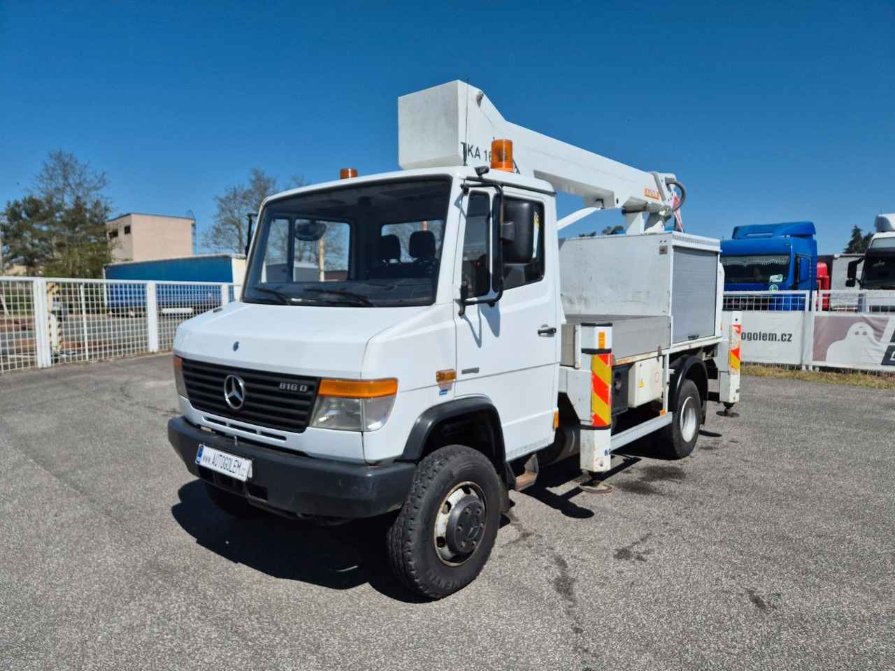 Mercedes-Benz Vario 816 work platform - 트럭 탑재 고가작업 플랫폼 : 사진 1 Mercedes-Benz Vario 816 work platform - 트럭 탑재 고가작업 플랫폼 : 사진 1