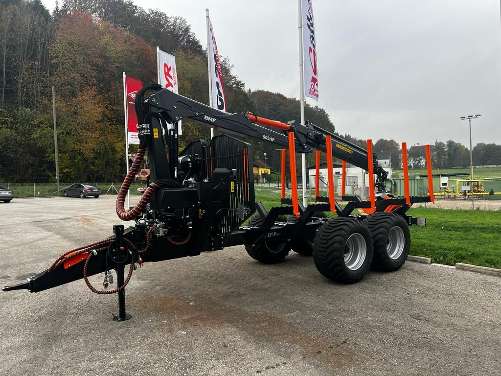 BMF BMF 13T1 PRO mit BMF 905 HP Kran - 임업용 트레일러 : 사진 5 BMF BMF 13T1 PRO mit BMF 905 HP Kran - 임업용 트레일러 : 사진 5