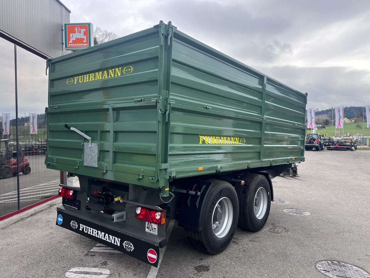 Fuhrmann FF 20.000 - 농장 티핑 트레일러/ 덤프 : 사진 3 Fuhrmann FF 20.000 - 농장 티핑 트레일러/ 덤프 : 사진 3