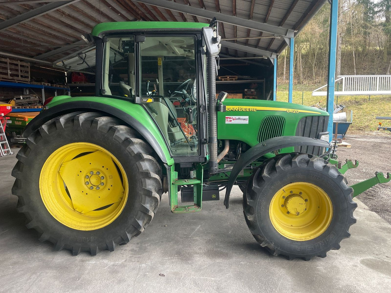 John Deere 6420 SE - 장궤형 트랙터 : 사진 5 John Deere 6420 SE - 장궤형 트랙터 : 사진 5