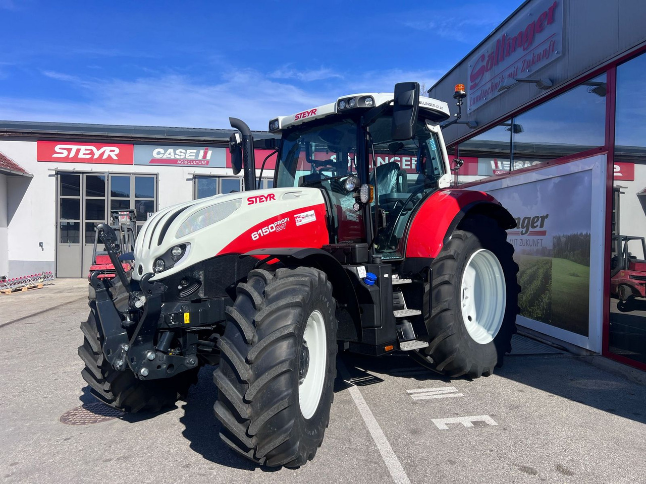 Steyr 6150 Profi CVT (Stage V) - 장궤형 트랙터 : 사진 1 Steyr 6150 Profi CVT (Stage V) - 장궤형 트랙터 : 사진 1