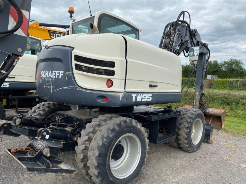 Terex TW95 - 휠 굴삭기 : 사진 3 Terex TW95 - 휠 굴삭기 : 사진 3