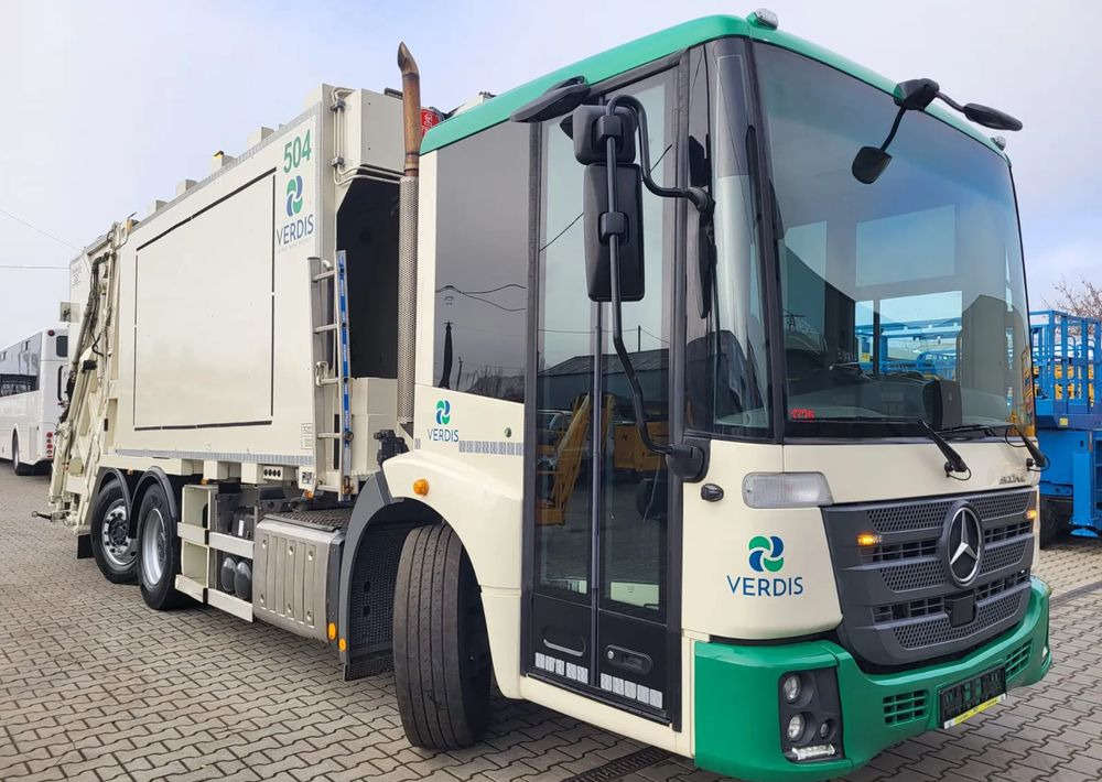 Mercedes-Benz Econic 2630 dwukomorowa - 쓰레기차 : 사진 2 Mercedes-Benz Econic 2630 dwukomorowa - 쓰레기차 : 사진 2