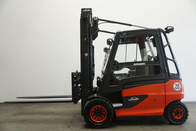 Linde E 45/600 H 388 - 전기 지게차 : 사진 4 Linde E 45/600 H 388 - 전기 지게차 : 사진 4