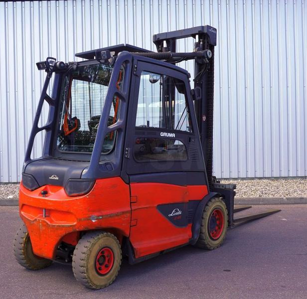Linde E 45/600 H 388 - 전기 지게차 : 사진 2 Linde E 45/600 H 388 - 전기 지게차 : 사진 2