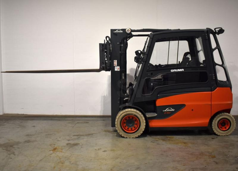 Linde E 50 HL 388 - 전기 지게차 : 사진 4 Linde E 50 HL 388 - 전기 지게차 : 사진 4