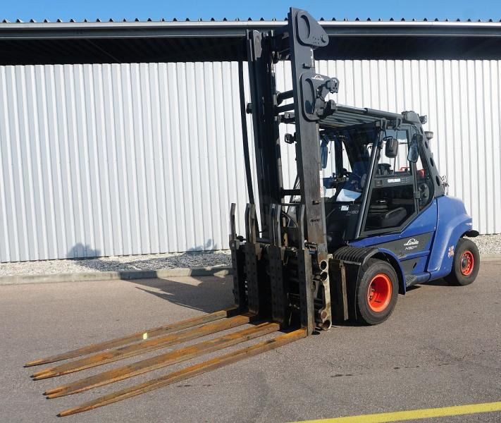Linde H 80 T/900 EVO 396-03 - LPG 지게차 : 사진 1 Linde H 80 T/900 EVO 396-03 - LPG 지게차 : 사진 1