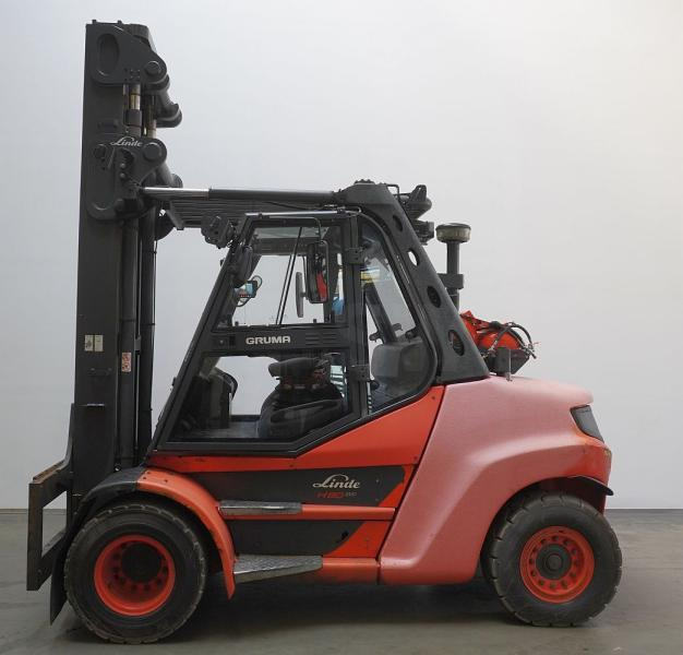 Linde H 80 T/900 EVO 396-03 - LPG 지게차 : 사진 4 Linde H 80 T/900 EVO 396-03 - LPG 지게차 : 사진 4