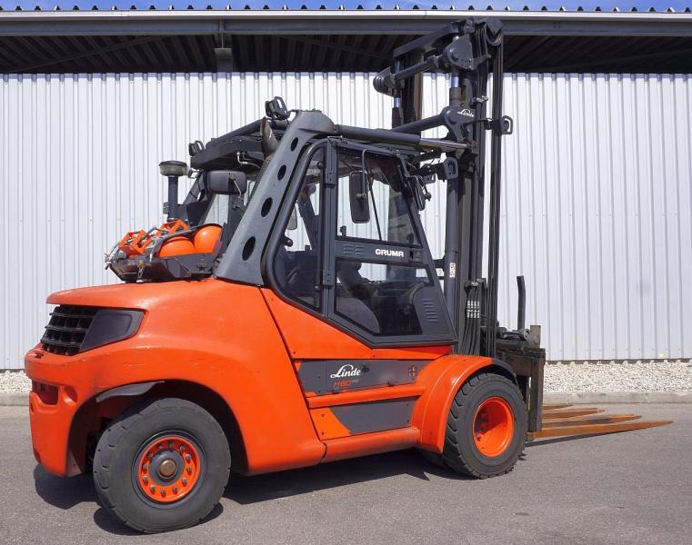 Linde H 80 T/900 EVO 396-03 - LPG 지게차 : 사진 2 Linde H 80 T/900 EVO 396-03 - LPG 지게차 : 사진 2