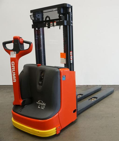 Linde L 12 1172-01 - 스태커 : 사진 1 Linde L 12 1172-01 - 스태커 : 사진 1