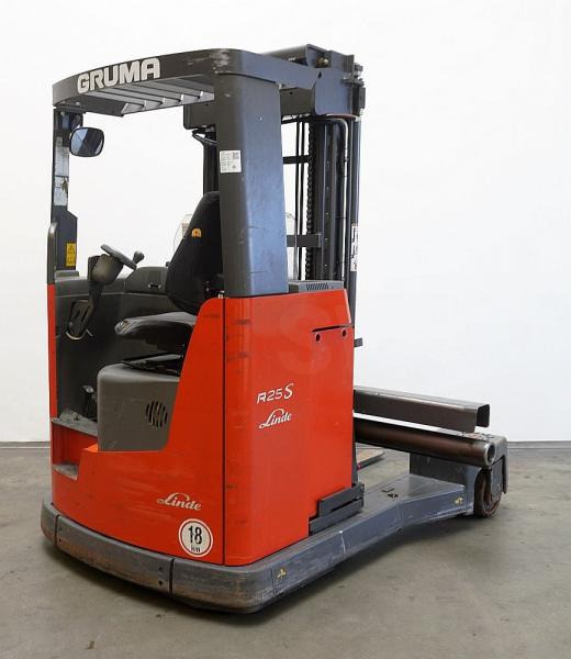 Linde R 25 F 144 - 4방향 리치 트럭 : 사진 1 Linde R 25 F 144 - 4방향 리치 트럭 : 사진 1