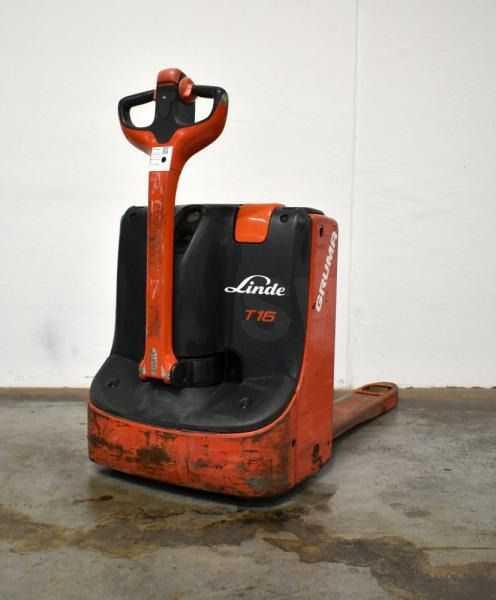 Linde T 16 1152 - 팔레트 트럭 : 사진 1 Linde T 16 1152 - 팔레트 트럭 : 사진 1