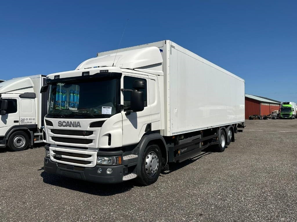 Scania P 320 Hybrid + Diesel - 박스 트럭 : 사진 1 Scania P 320 Hybrid + Diesel - 박스 트럭 : 사진 1