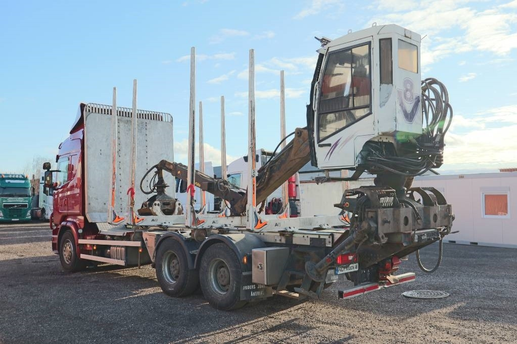 Scania R580 Serie 4087 - 목재 트럭 : 사진 3 Scania R580 Serie 4087 - 목재 트럭 : 사진 3