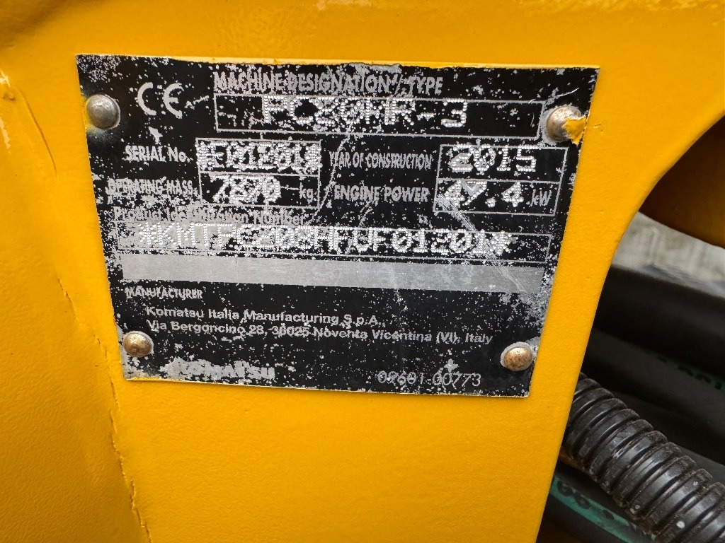 Komatsu PC 80 MR-3  - 미니 굴삭기 : 사진 3 Komatsu PC 80 MR-3  - 미니 굴삭기 : 사진 3
