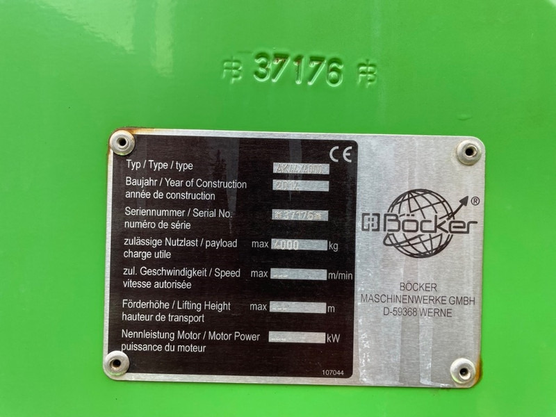 Böcker AK 44/4000 - 전천후 지형 크레인 : 사진 4 Böcker AK 44/4000 - 전천후 지형 크레인 : 사진 4