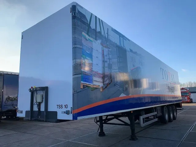 Vogelzang Closed box insulated lift axle MOT 06-2026 TOP Condition - 밀폐형 박스 세미 트레일러 : 사진 3 Vogelzang Closed box insulated lift axle MOT 06-2026 TOP Condition - 밀폐형 박스 세미 트레일러 : 사진 3
