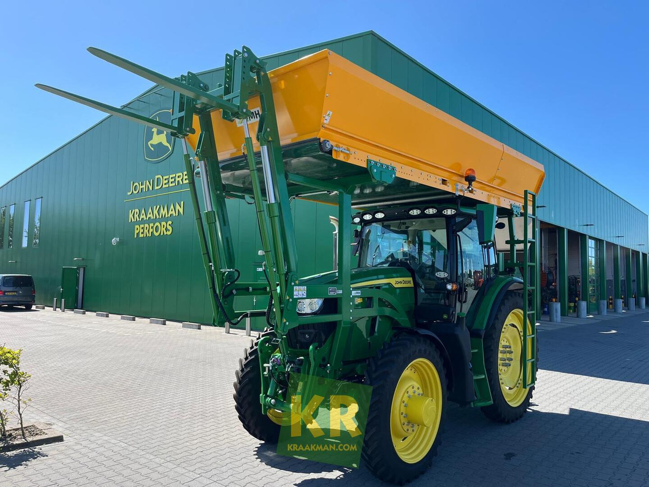 6R 155 John Deere  - 장궤형 트랙터 : 사진 1 6R 155 John Deere  - 장궤형 트랙터 : 사진 1
