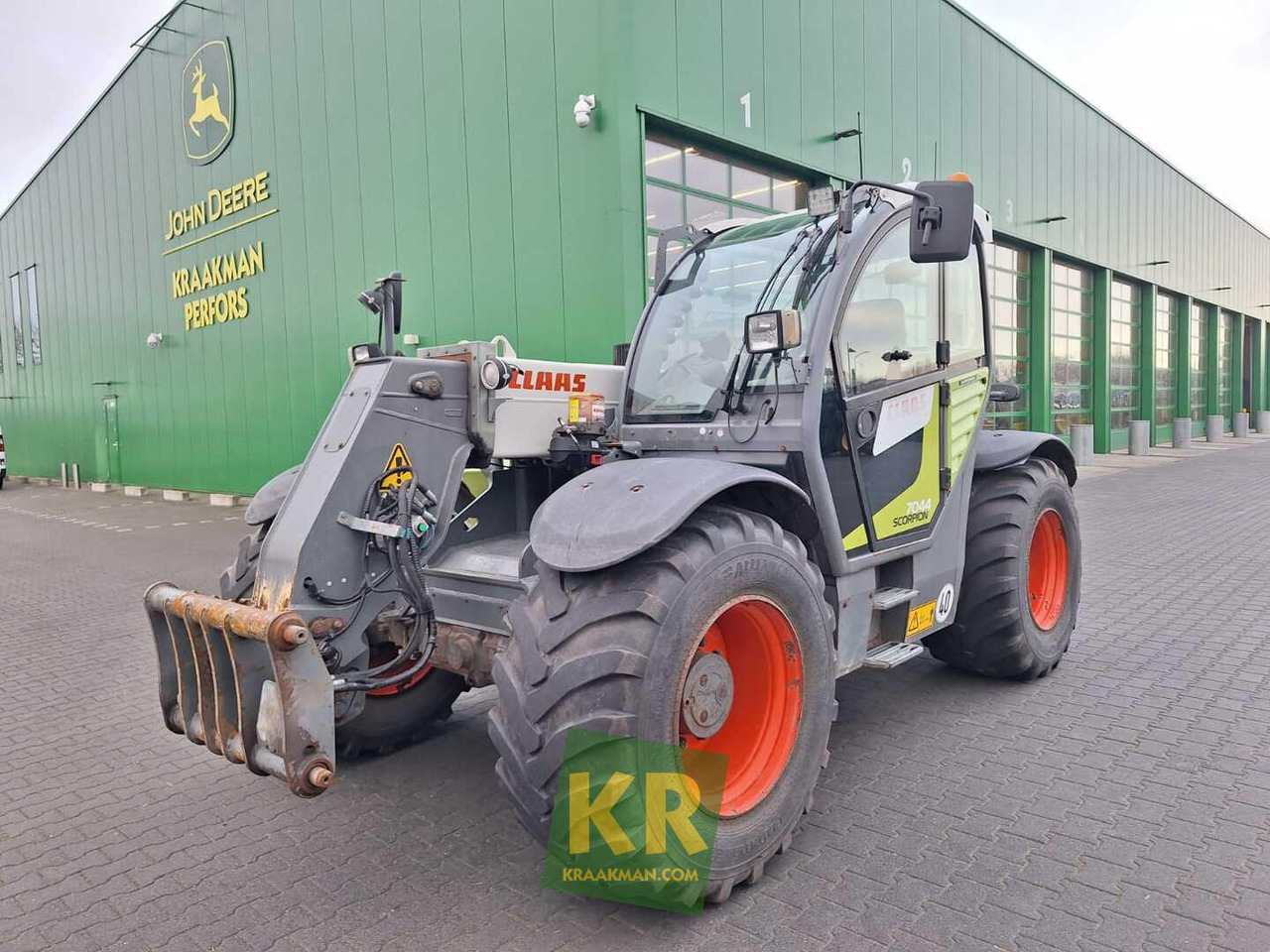 Claas Scorpion - 텔레스코픽 핸들러 : 사진 1 Claas Scorpion - 텔레스코픽 핸들러 : 사진 1