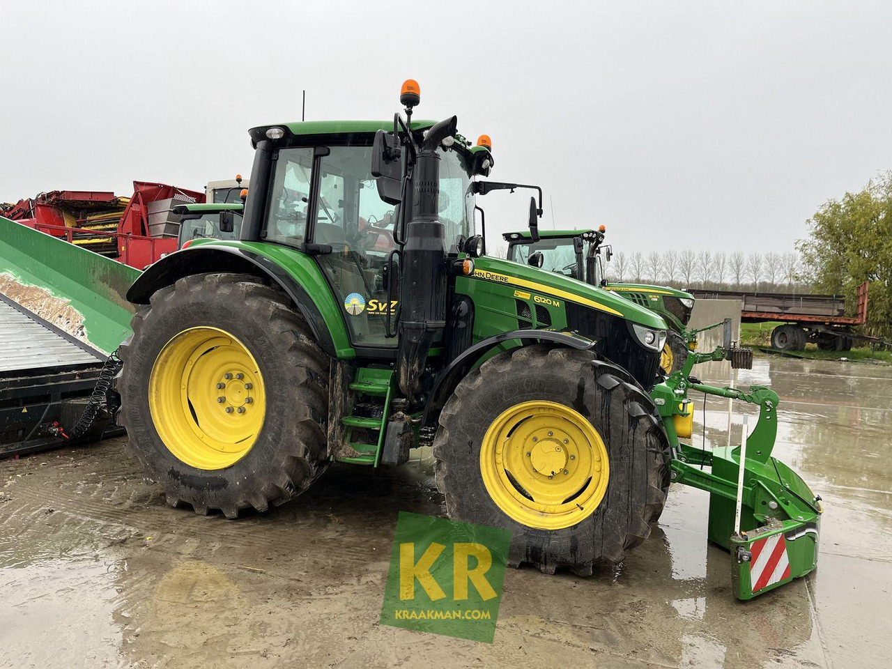 John Deere 6120M - 장궤형 트랙터 : 사진 2 John Deere 6120M - 장궤형 트랙터 : 사진 2