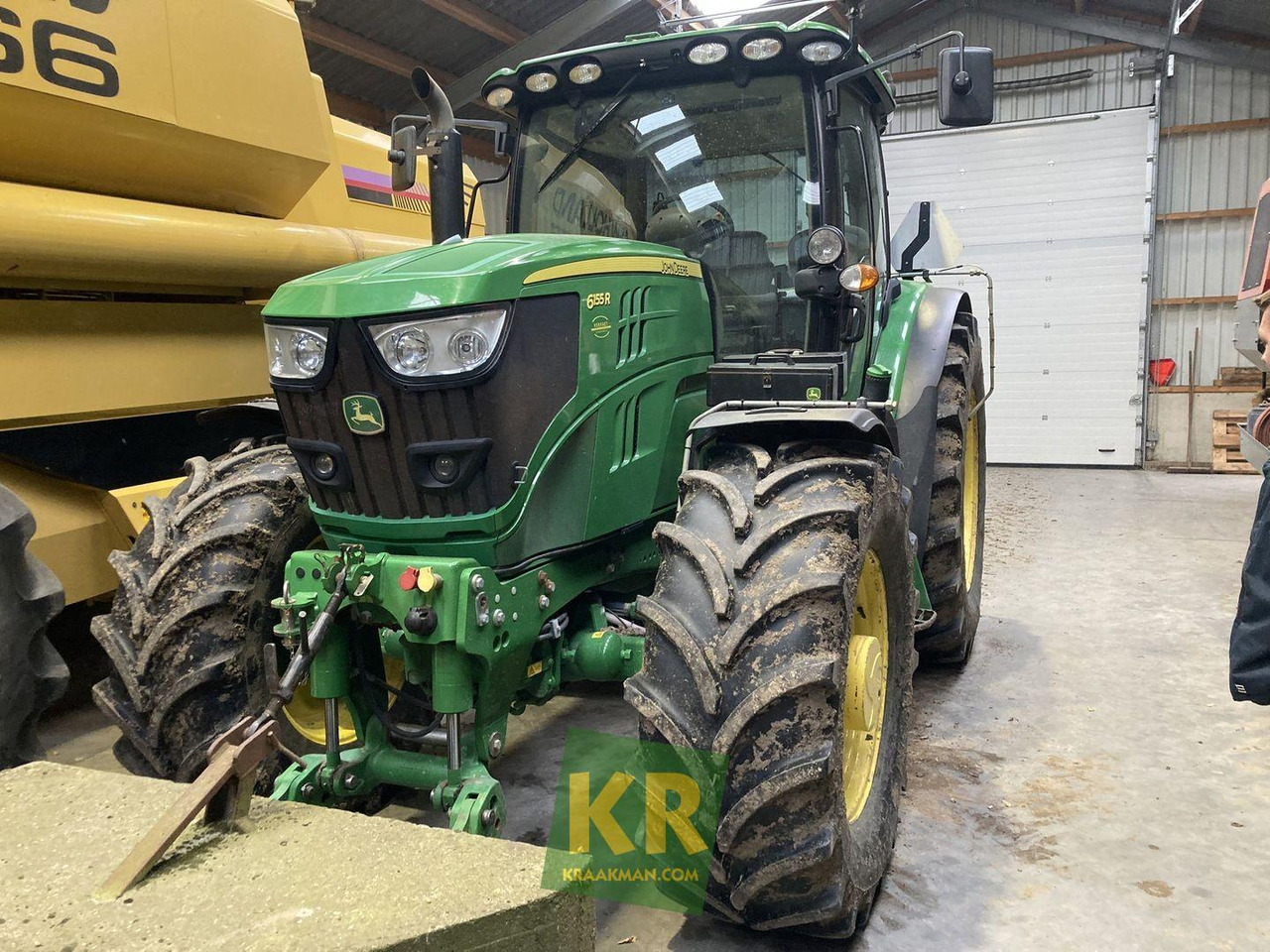 John Deere 6155R - 장궤형 트랙터 : 사진 1 John Deere 6155R - 장궤형 트랙터 : 사진 1