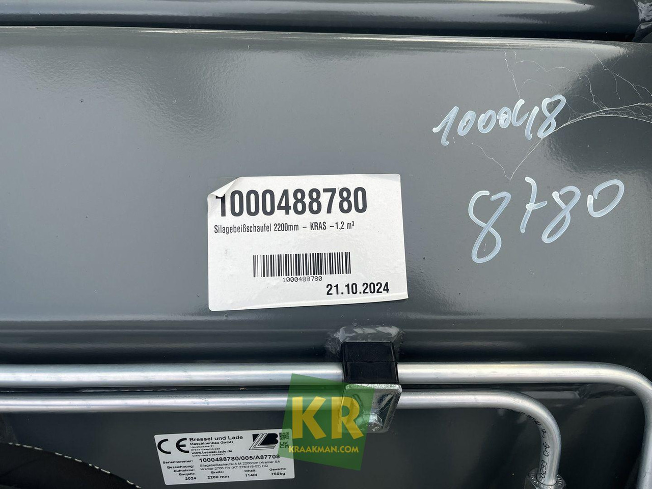 Kramer Voorzetstukken - 로더 버킷 : 사진 5 Kramer Voorzetstukken - 로더 버킷 : 사진 5