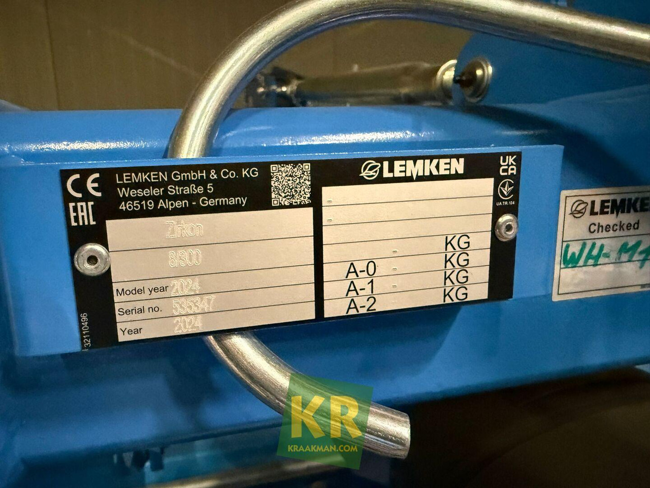 Lemken Zirkon 8 - 디스크 해로 : 사진 5 Lemken Zirkon 8 - 디스크 해로 : 사진 5