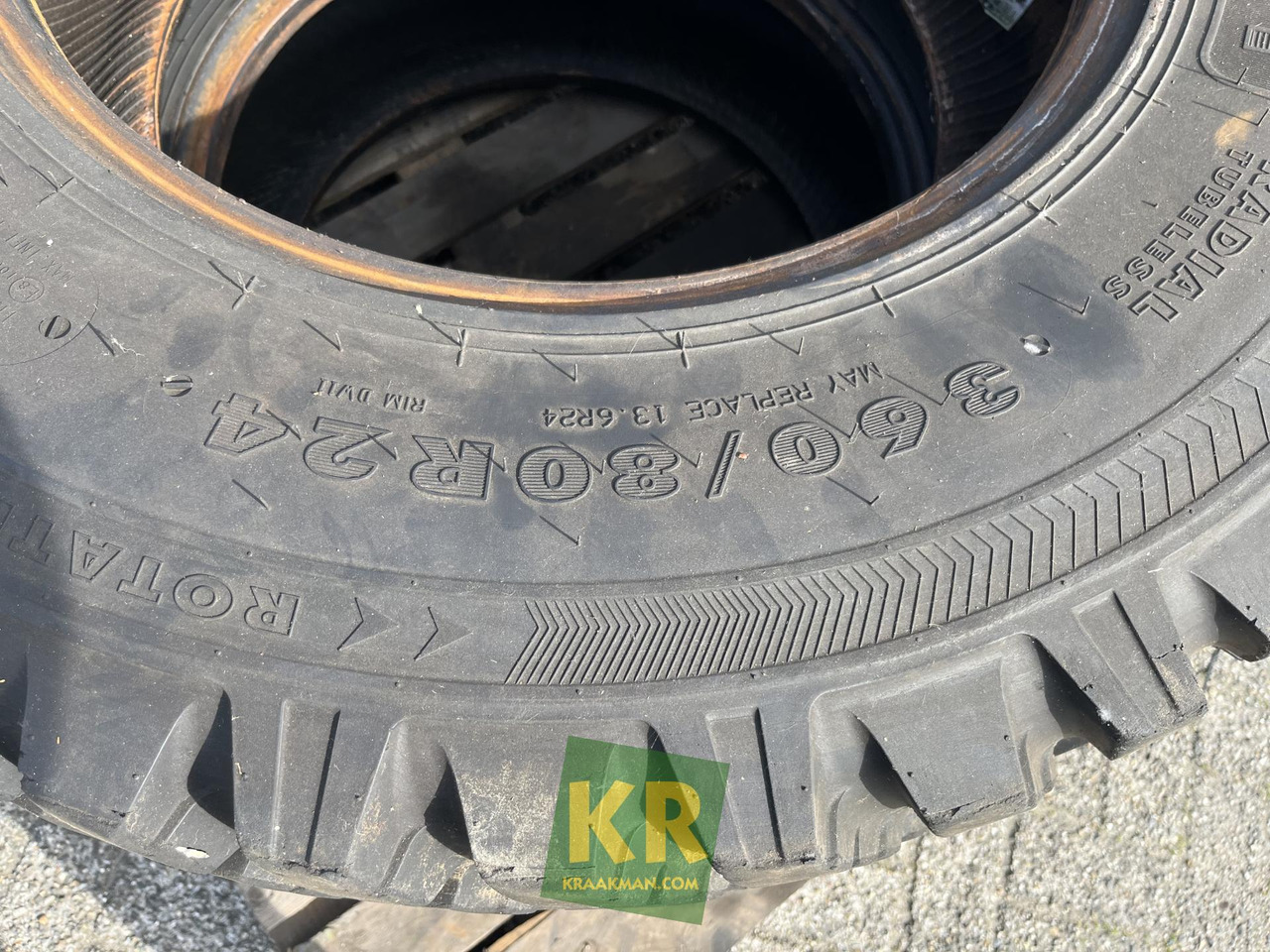 Onbekend merk Nokian 360/80R24 Tri 2  - 타이어 농업용 기계 용 : 사진 3 Onbekend merk Nokian 360/80R24 Tri 2  - 타이어 농업용 기계 용 : 사진 3