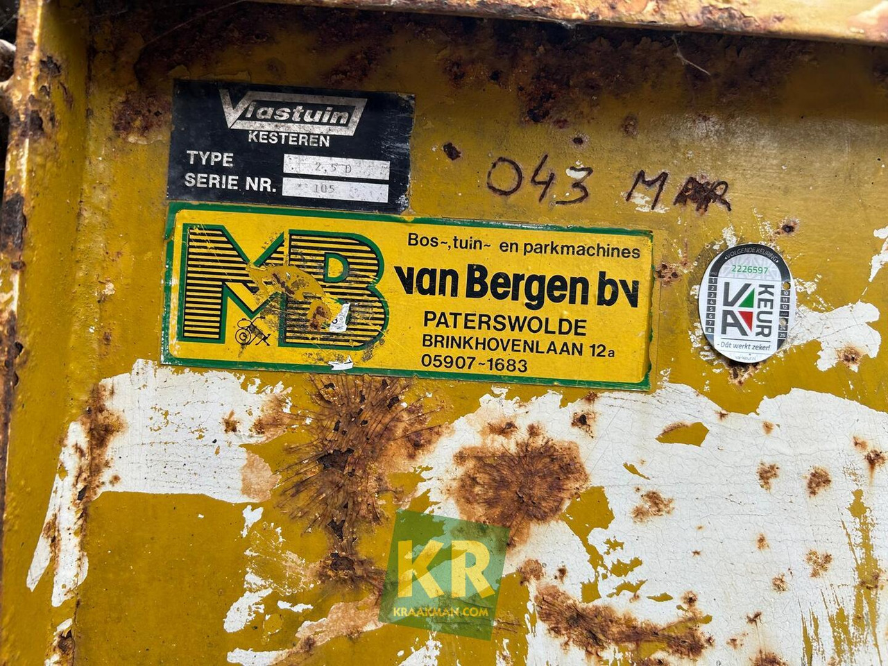 Overig Overige - 농장 티핑 트레일러/ 덤프 : 사진 2 Overig Overige - 농장 티핑 트레일러/ 덤프 : 사진 2