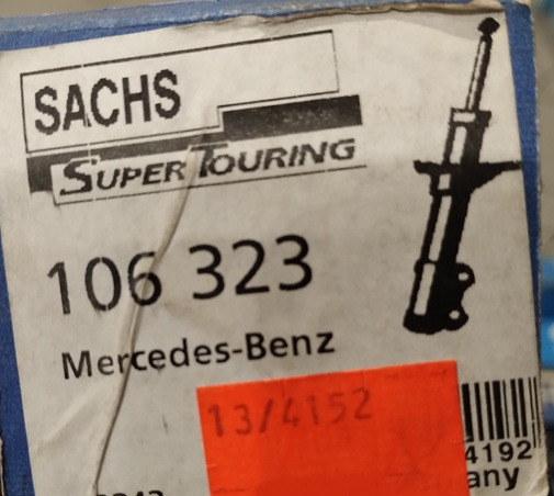 AMORTYZATOR KABINY 106323 SACHS 6733170203 6733170303 MERCEDES 814 817 1114 1117 1314 LK/LN2 - 운전실 서스펜션 : 사진 2 AMORTYZATOR KABINY 106323 SACHS 6733170203 6733170303 MERCEDES 814 817 1114 1117 1314 LK/LN2 - 운전실 서스펜션 : 사진 2